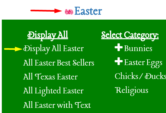 image of Easy main menu use